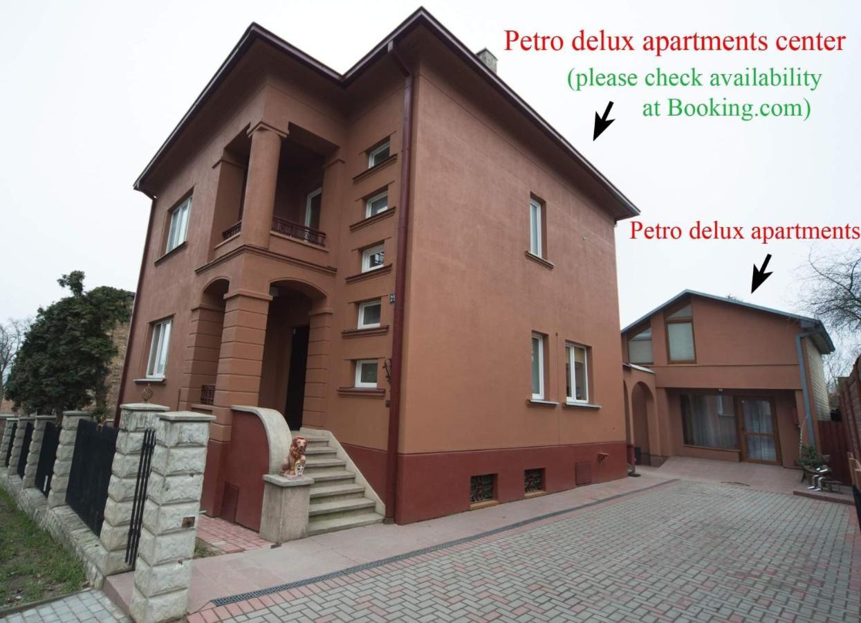 Petro Delux Apartments Kaunas Dış mekan fotoğraf